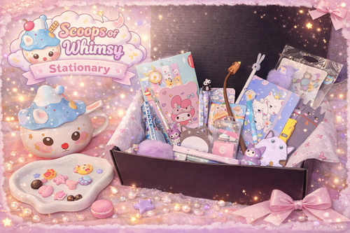 Stationary Whimsical Scoops