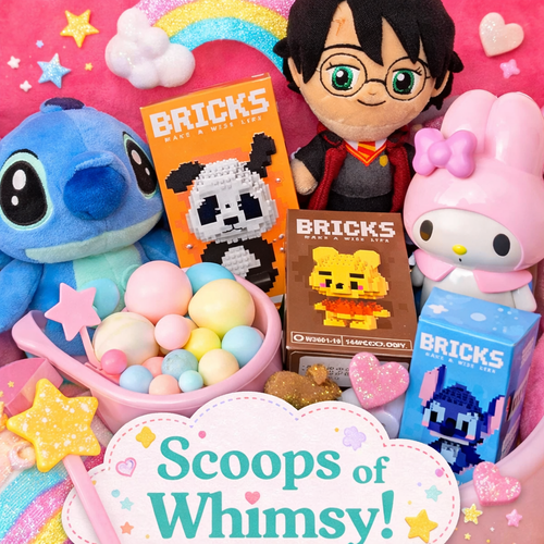 Boy Whimsical Scoop Box